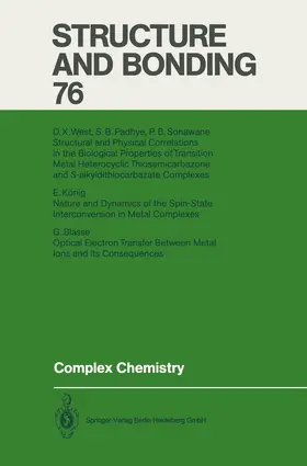  Complex Chemistry | Buch |  Sack Fachmedien