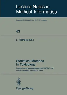 Hothorn |  Statistical Methods in Toxicology | Buch |  Sack Fachmedien