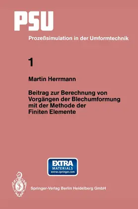 Herrmann |  Beitrag zur Berechnung von Vorgängen der Blechumformung mit der Methode der Finiten Elemente | Buch |  Sack Fachmedien