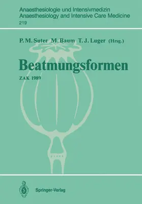 Suter / Luger / Baum |  Beatmungsformen | Buch |  Sack Fachmedien