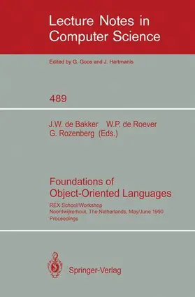Bakker / Rozenberg / Roever |  Foundations of Object-Oriented Languages | Buch |  Sack Fachmedien