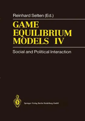 Selten |  Game Equilibrium Models IV | Buch |  Sack Fachmedien