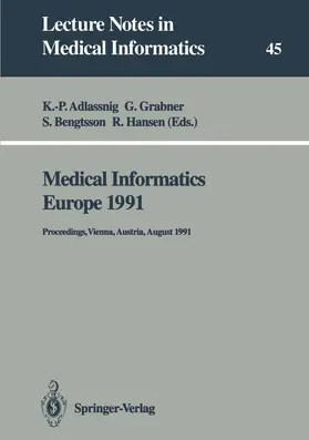 Adlassnig / Hansen / Grabner |  Medical Informatics Europe 1991 | Buch |  Sack Fachmedien