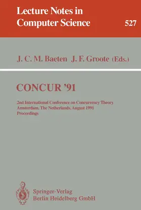 Baeten / Groote |  CONCUR '91 | Buch |  Sack Fachmedien