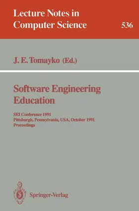 Tomayko |  Software Engineering Education | Buch |  Sack Fachmedien