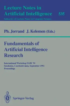 Kelemen / Jorrand |  Fundamentals of Artificial Intelligence Research | Buch |  Sack Fachmedien