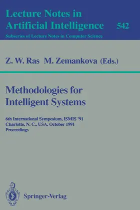 Zemankova / Ras |  Methodologies for Intelligent Systems | Buch |  Sack Fachmedien