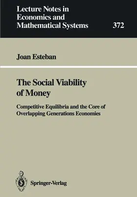 Esteban |  The Social Viability of Money | Buch |  Sack Fachmedien