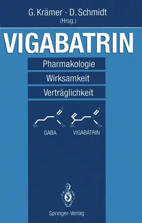 Schmidt / Krämer |  Vigabatrin | Buch |  Sack Fachmedien