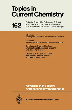 Gutman |  Advances in the Theory of Benzenoid Hydrocarbons II | Buch |  Sack Fachmedien
