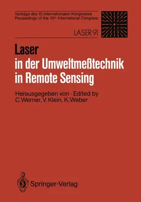 Werner / Weber / Klein |  Laser in der Umweltmeßtechnik / Laser in Remote Sensing | Buch |  Sack Fachmedien