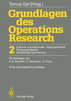 Gal |  Grundlagen des Operations Research | Buch |  Sack Fachmedien