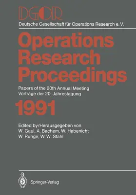 Gaul / Bachem / Stahl |  DGOR | Buch |  Sack Fachmedien
