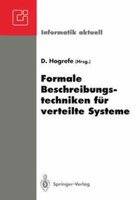 Hogrefe |  Formale Beschreibungstechniken für verteilte Systeme | Buch |  Sack Fachmedien