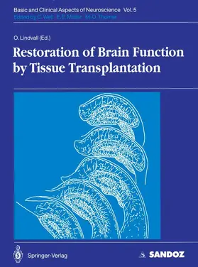 Lindvall |  Restoration of Brain Function by Tissue Transplantation | Buch |  Sack Fachmedien