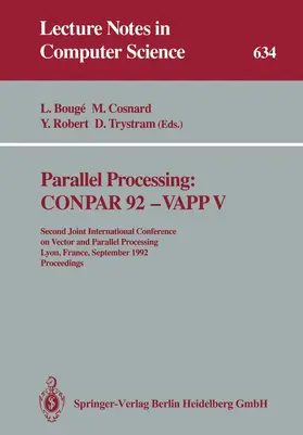 Bouge / Cosnard / Robert |  Parallel Processing: CONPAR 92 - VAPP V | Buch |  Sack Fachmedien