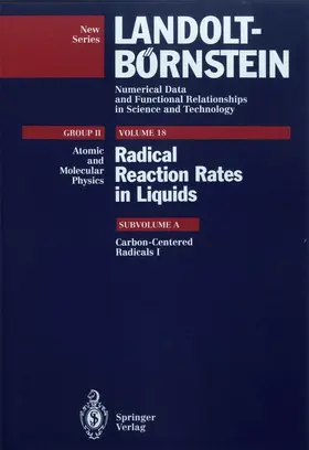  Carbon-Centered Radicals I | Buch |  Sack Fachmedien