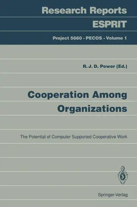 Power |  Cooperation Among Organizations | Buch |  Sack Fachmedien
