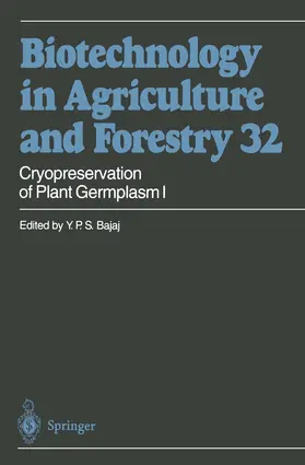 Bajaj |  Cryopreservation of Plant Germplasm I | Buch |  Sack Fachmedien