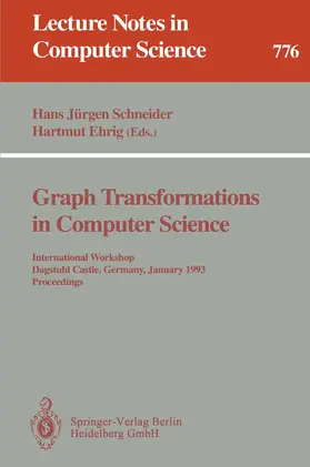 Ehrig / Schneider |  Graph Transformations in Computer Science | Buch |  Sack Fachmedien