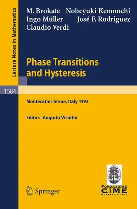 Visintin |  Phase Transitions and Hysteresis | Buch |  Sack Fachmedien