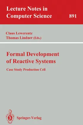 Lindner / Lewerentz |  Formal Development of Reactive Systems | Buch |  Sack Fachmedien