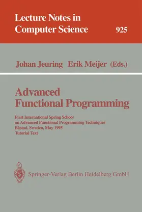 Meijer / Jeuring |  Advanced Functional Programming | Buch |  Sack Fachmedien