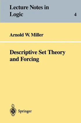 Miller |  Descriptive Set Theory and Forcing | Buch |  Sack Fachmedien