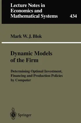 Blok / Kearney |  Dynamic Models of the Firm | Buch |  Sack Fachmedien