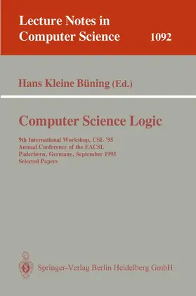 Kleine Buening |  Computer Science Logic | Buch |  Sack Fachmedien