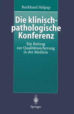 Helpap |  Die klinisch-pathologische Konferenz | Buch |  Sack Fachmedien