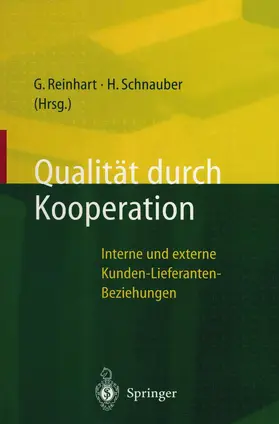 Schnauber / Reinhart |  Qualität durch Kooperation | Buch |  Sack Fachmedien