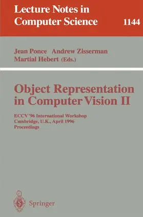 Ponce / Hebert / Zisserman |  Object Representation in Computer Vision II | Buch |  Sack Fachmedien