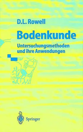 Rowell |  Bodenkunde | Buch |  Sack Fachmedien