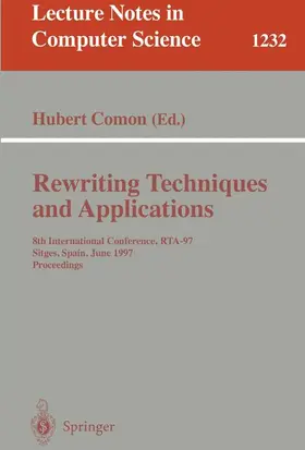 Comon |  Rewriting Techniques and Applications | Buch |  Sack Fachmedien