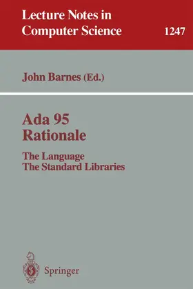Barnes |  Ada 95 Rationale | Buch |  Sack Fachmedien