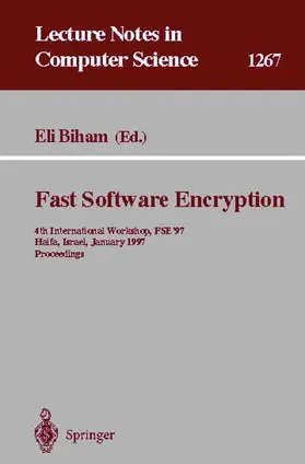Biham |  Fast Software Encryption | Buch |  Sack Fachmedien
