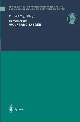 Vogel |  In memoriam Wolfgang Jaeger | Buch |  Sack Fachmedien