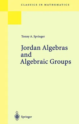 Springer |  Jordan Algebras and Algebraic Groups | Buch |  Sack Fachmedien