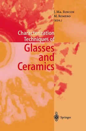 Romero / Rincon |  Characterization Techniques of Glasses and Ceramics | Buch |  Sack Fachmedien