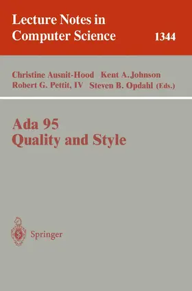 Ausnit-Hood / Johnson / Pettit IV |  Ada 95, Quality and Style | Buch |  Sack Fachmedien
