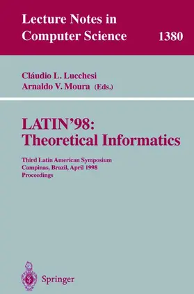 Lucchesi / Moura |  LATIN'98: Theoretical Informatics | Buch |  Sack Fachmedien