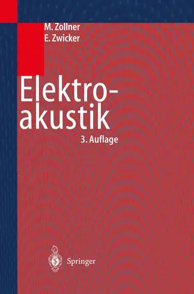 Zollner / Zwicker |  Elektroakustik | Buch |  Sack Fachmedien