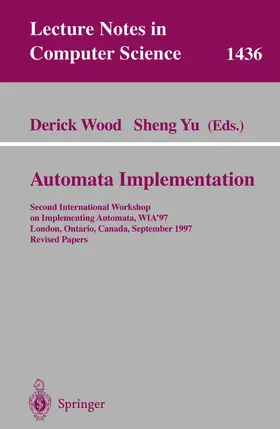 Wood / Yu |  Automata Implementation | Buch |  Sack Fachmedien