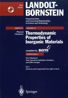  Elements and Compounds from AgBr to Ba3N2 | Buch |  Sack Fachmedien