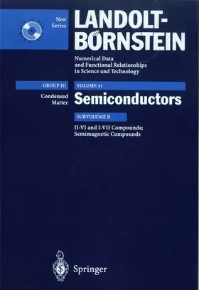 Rössler |  II-VI and I-VII Compounds; Semimagnetic Compounds | Buch |  Sack Fachmedien