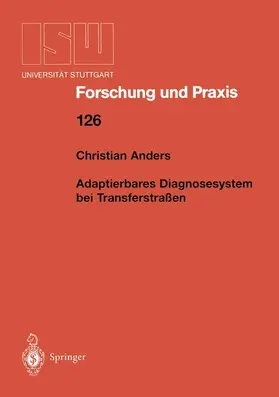 Anders |  Adaptierbares Diagnosesystem bei Transferstraßen | Buch |  Sack Fachmedien