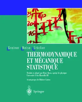 Greiner / Stöcker / Neise |  Thermodynamique et mécanique statistique | Buch |  Sack Fachmedien