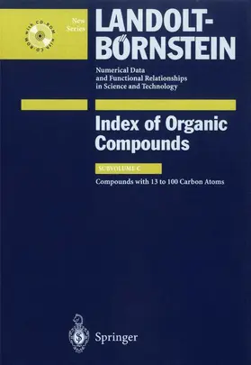 Vill / Peters / Sajus |  Compounds with 13 to 100 Carbon Atoms | Buch |  Sack Fachmedien