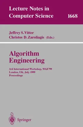 Vitter / Zaroliagis |  Algorithm Engineering | Buch |  Sack Fachmedien